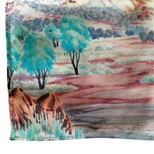 Scarf/Pocket "West MacDonnell Mountains" by Hubert Pareroultja