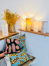 Table lamp 'Kungnol (Clouds / Nuages)' by Elizabeth Kandabuma - Iridescent cream and pale pink, 30x15cm